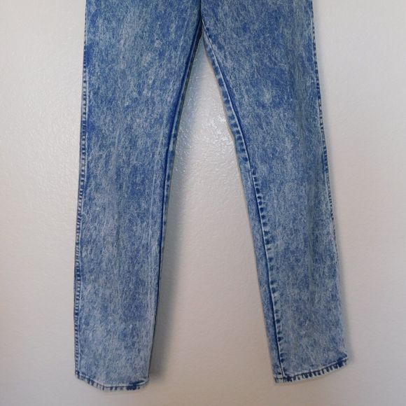 Wrangler Jeans Women Size 9 Cowboy USA Made 13MHDG Blue Acid Wash Vintage 80s - Picture 7 of 11